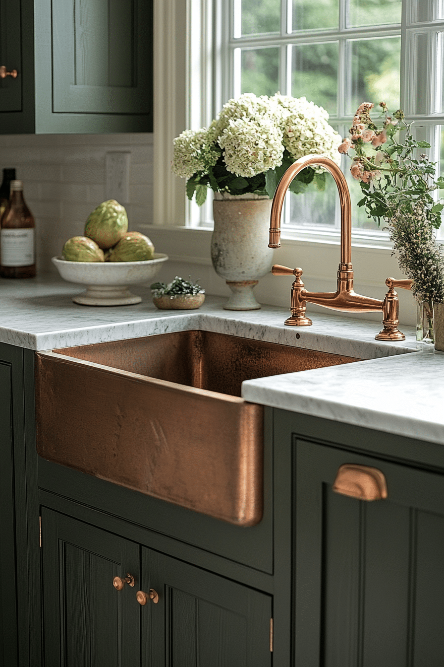 moody farmhouse kitchen