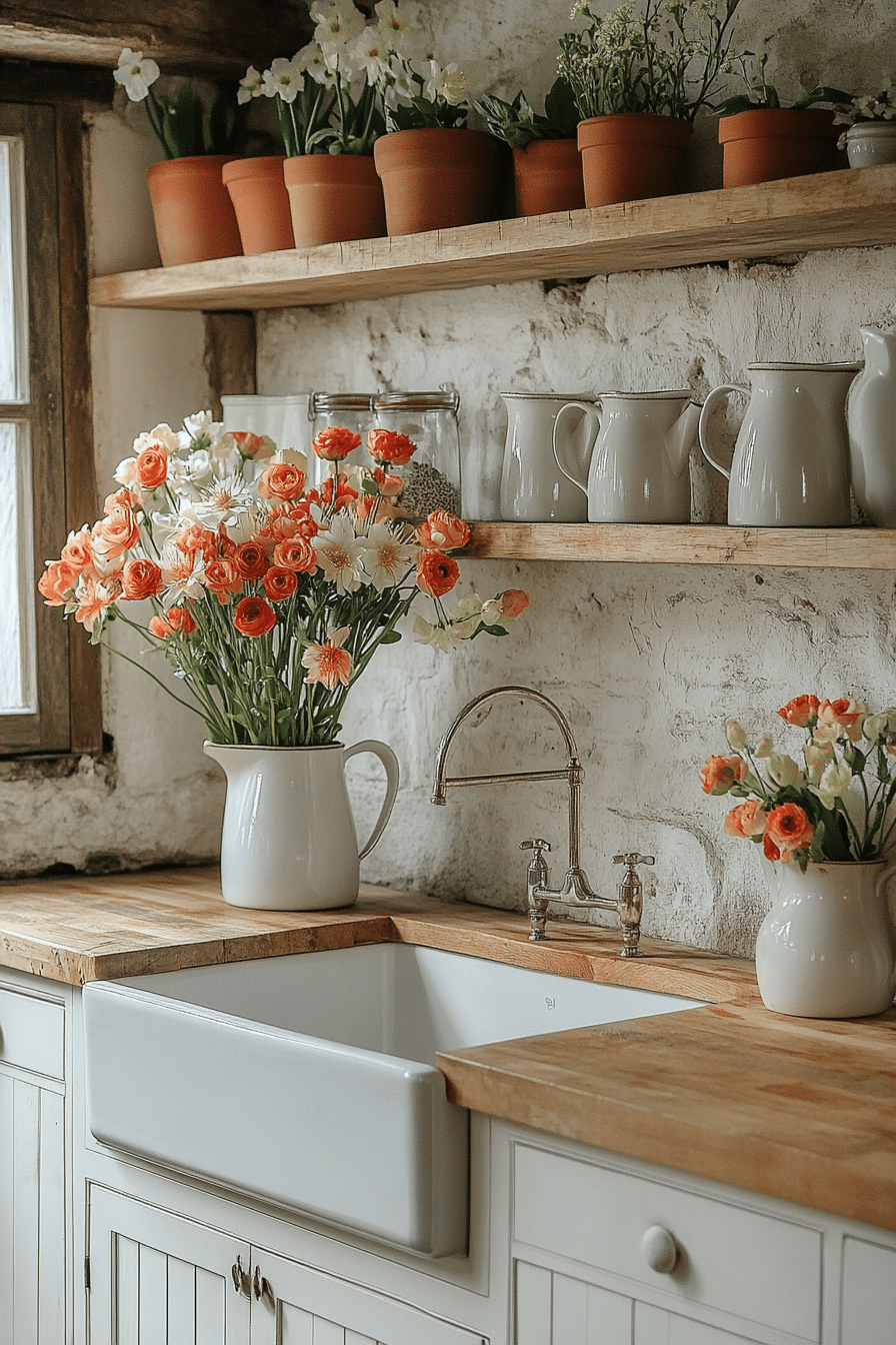 rustic spring home decor ideas