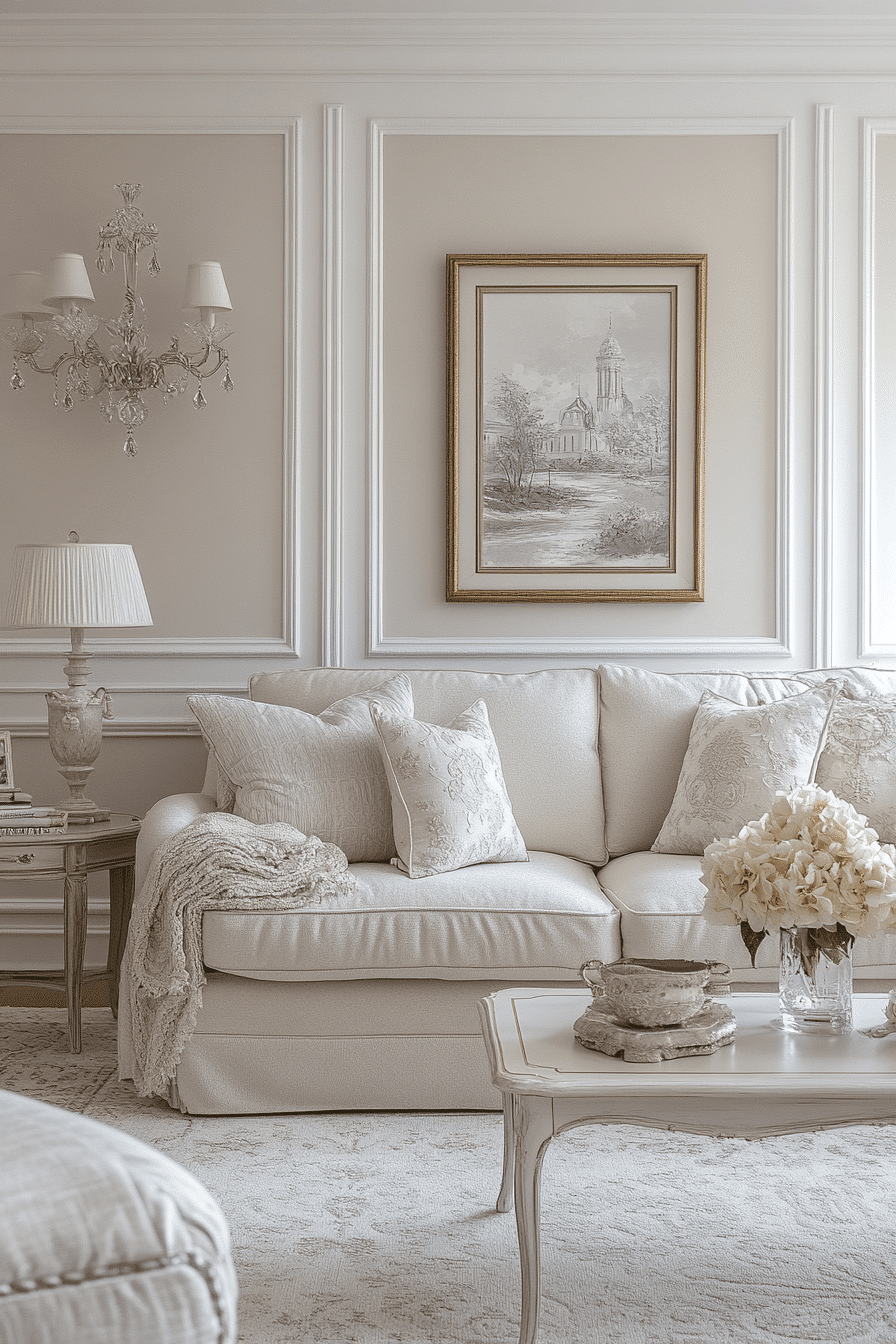 french provincial living room