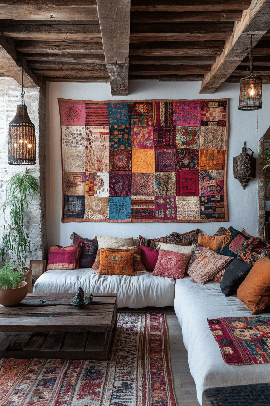 spring boho home decor ideas