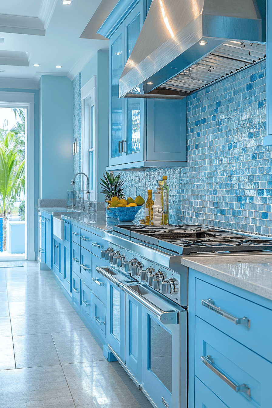 tropical kitchen design