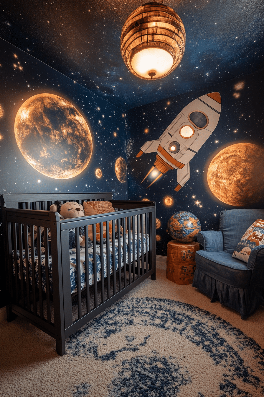 Whimsical Fantasy Baby Room