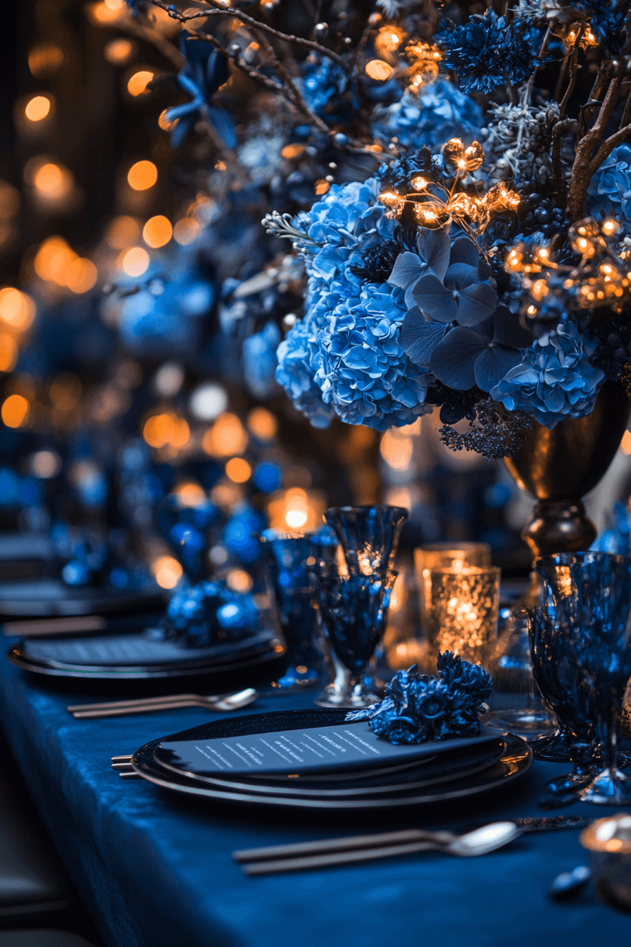 moody romantic wedding decor