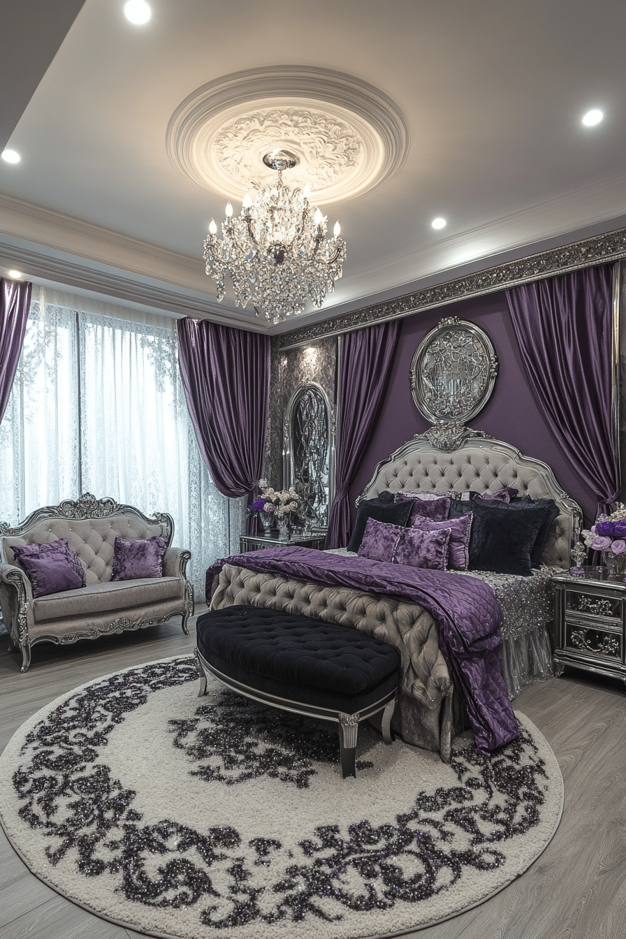 Luxury bedroom master