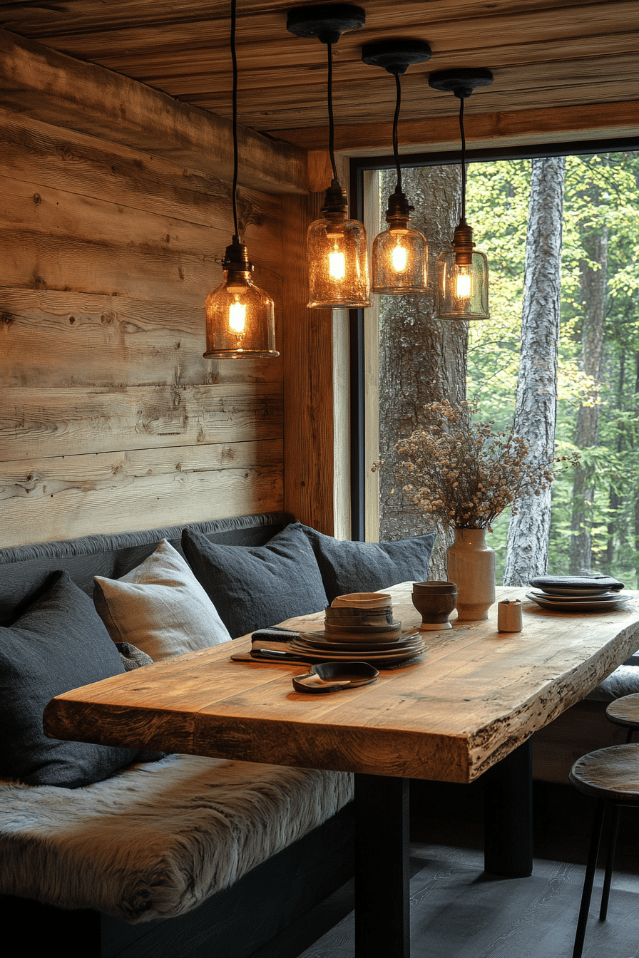 small cabin interiors