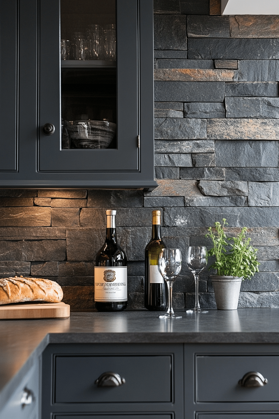 moody farmhouse kitchen