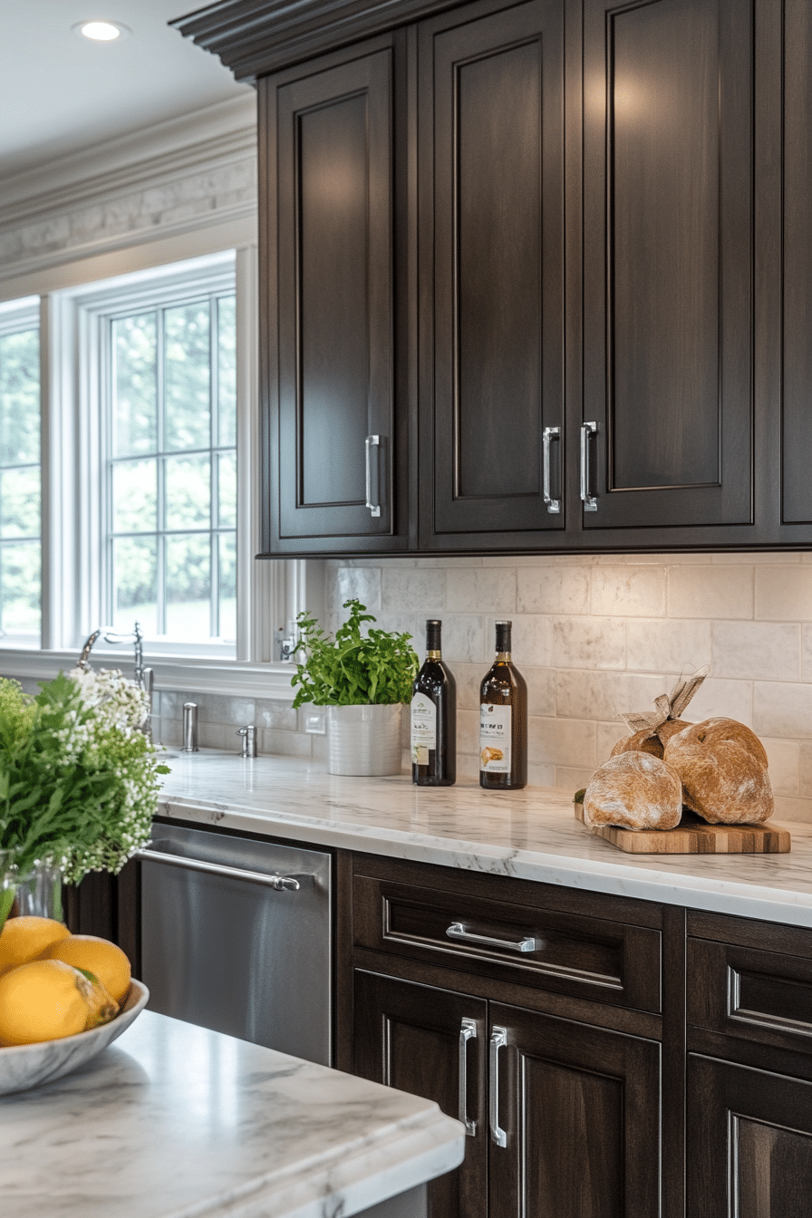 moody farmhouse kitchen