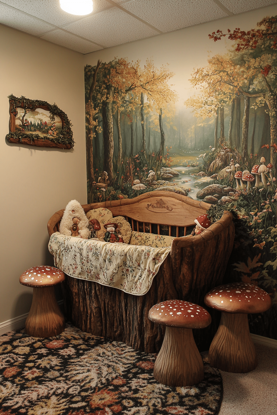 Whimsical Fantasy Baby Room