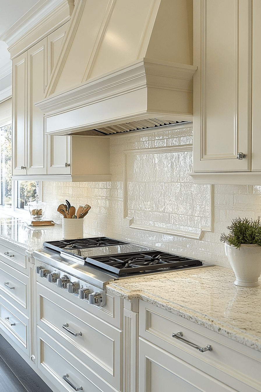 neoclassical kitchen