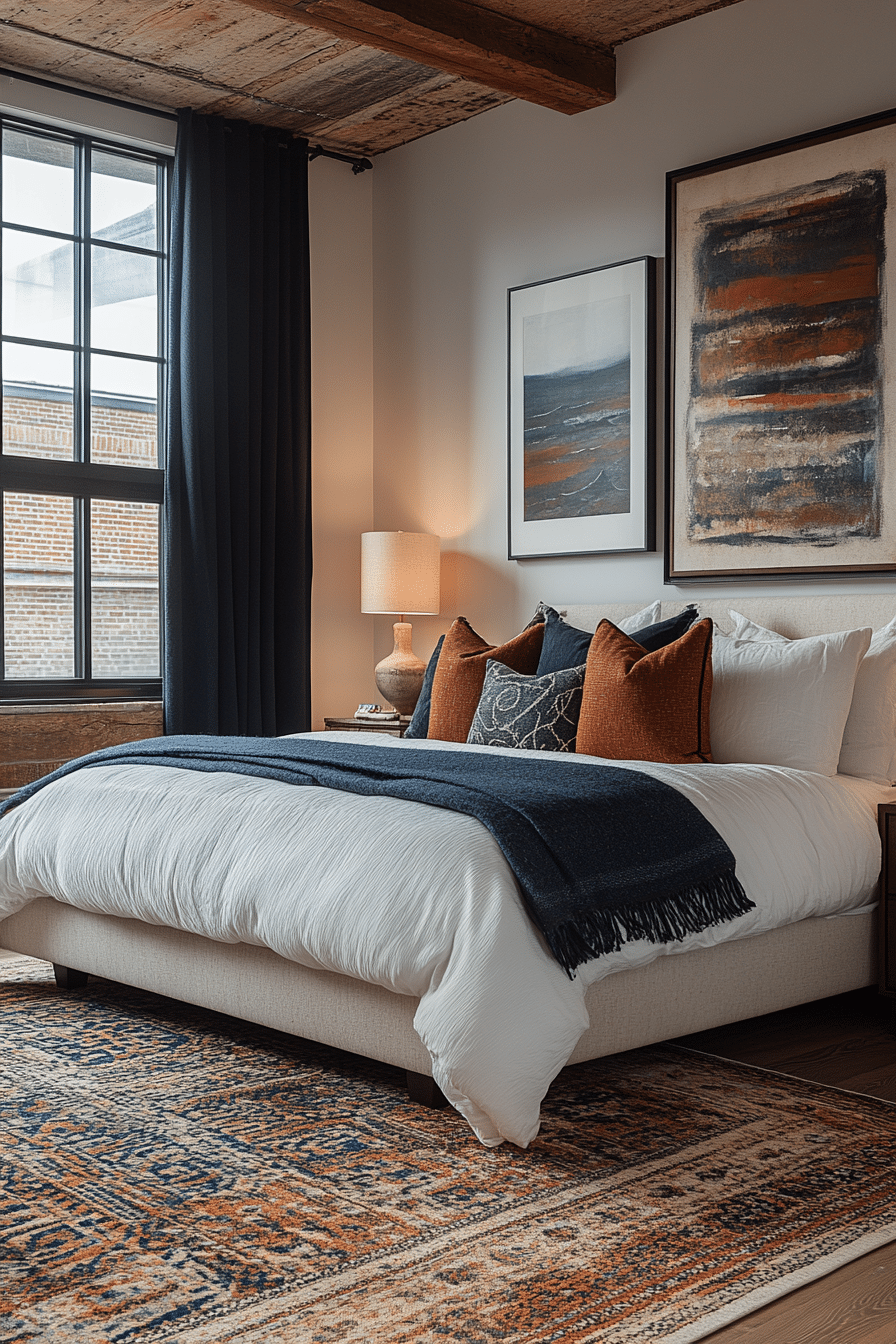 Luxury bedroom master