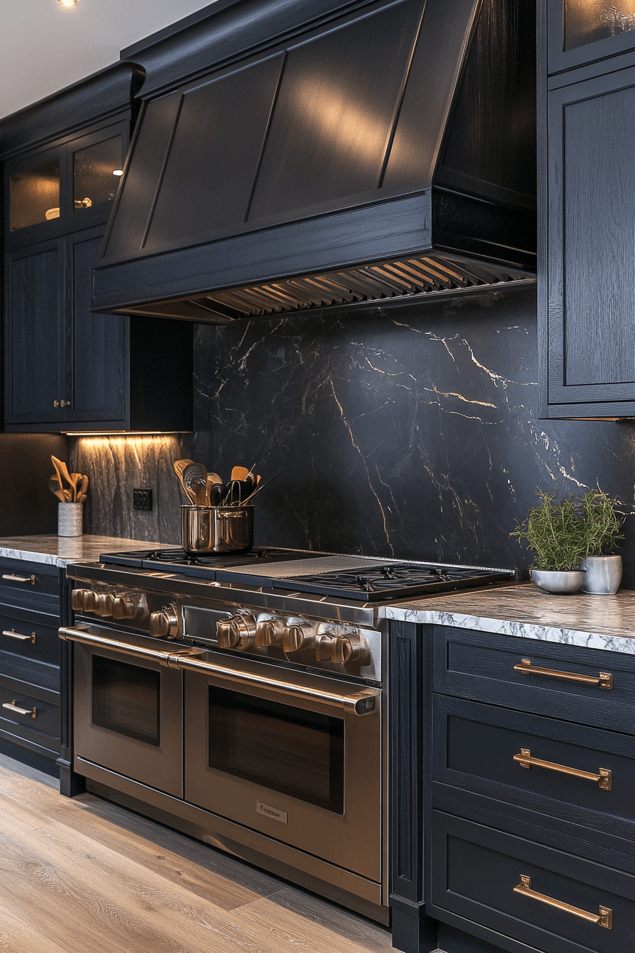 grey kitchen cabinets