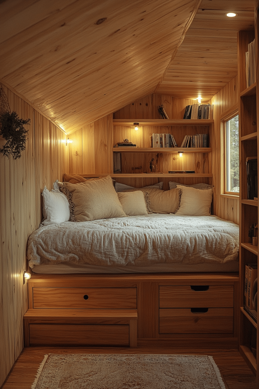 Tiny Cabins Interiors