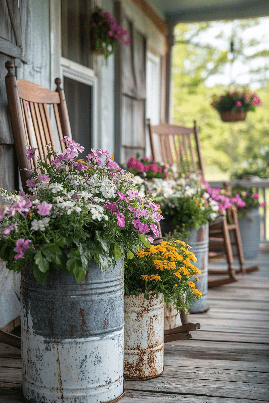 rustic spring home decor ideas