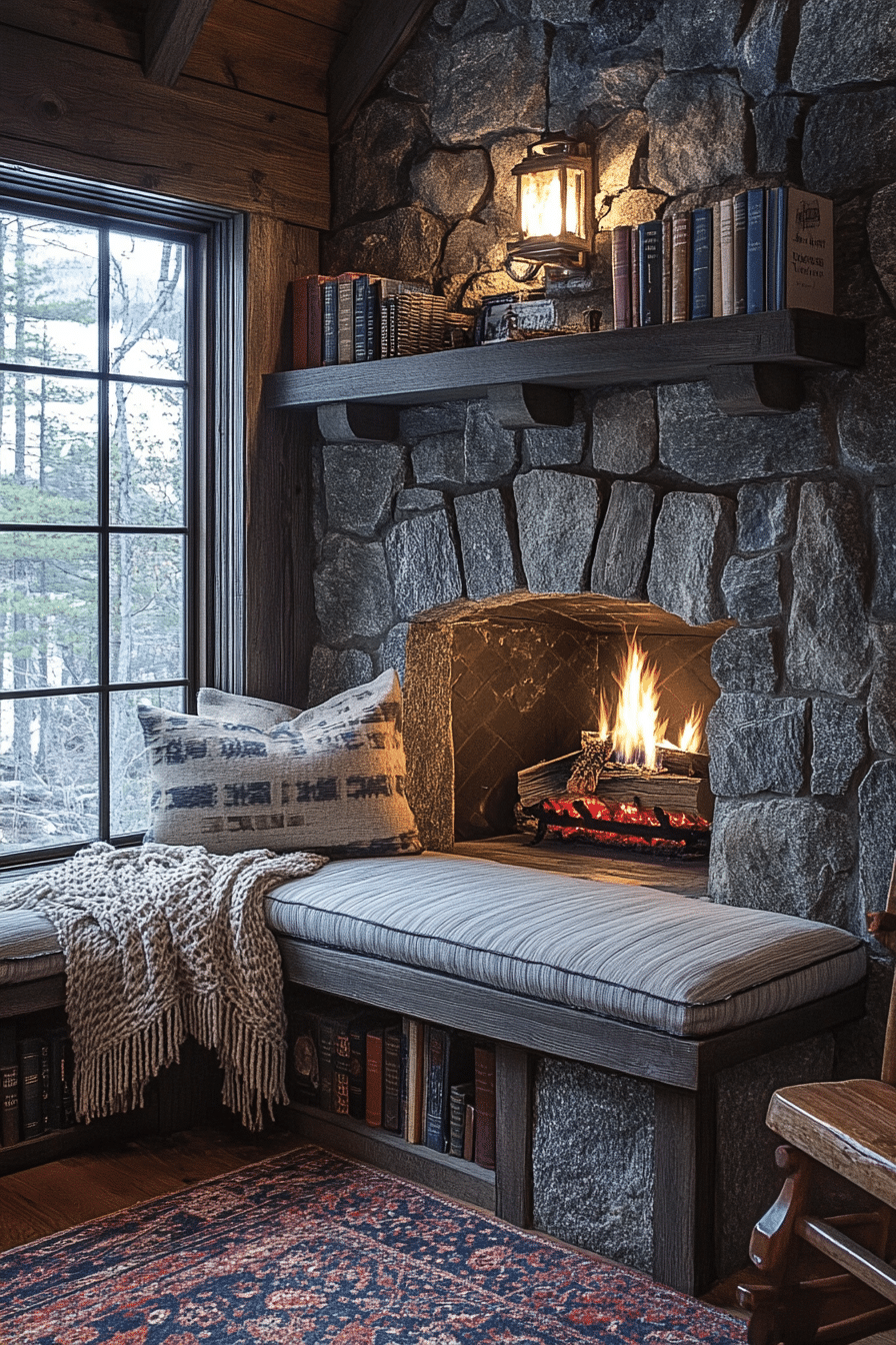 small cabin interiors