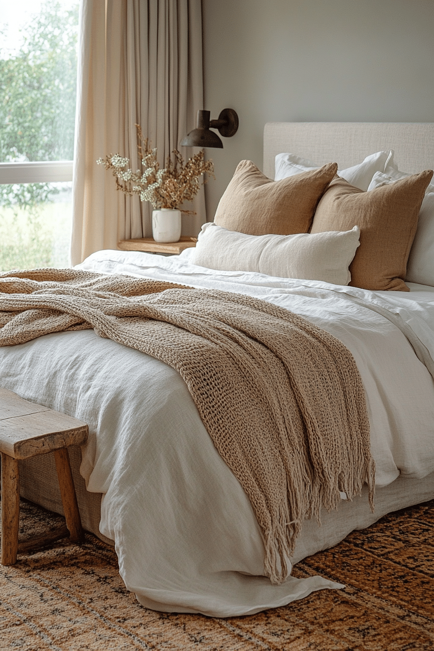 neutral spring home decor ideas