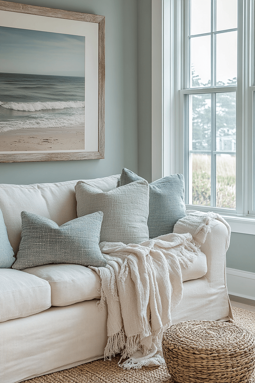 tropical living room