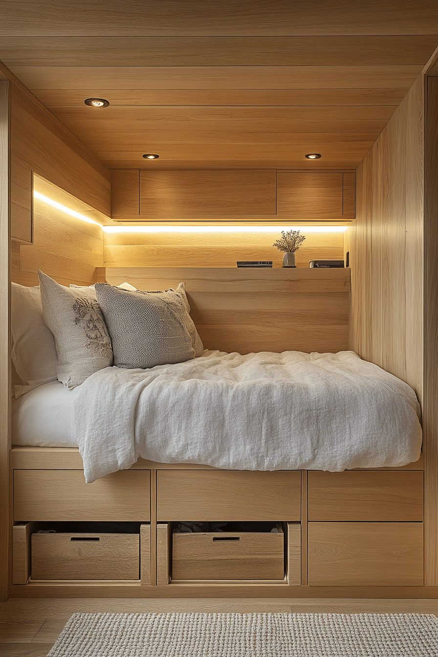 Tiny Cabins Interiors