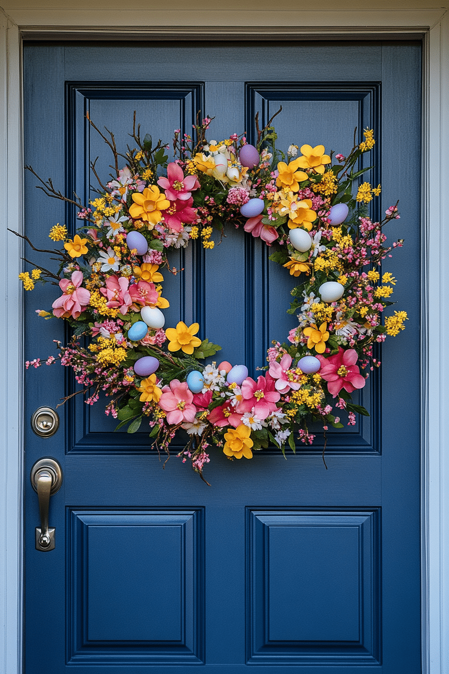 easter wreaths for front door