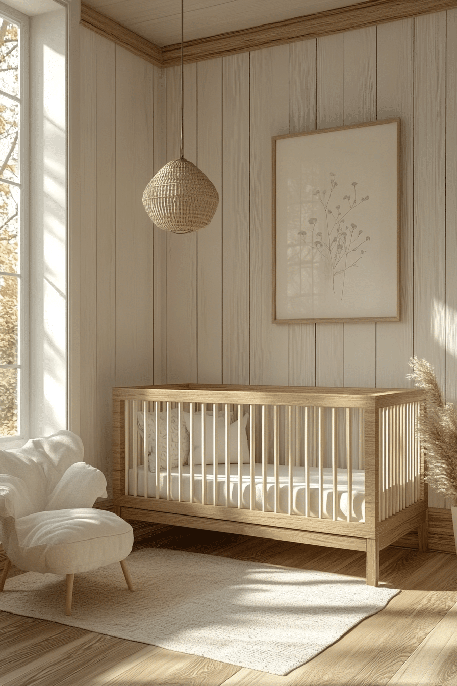 Modern Minimalist Baby Room
