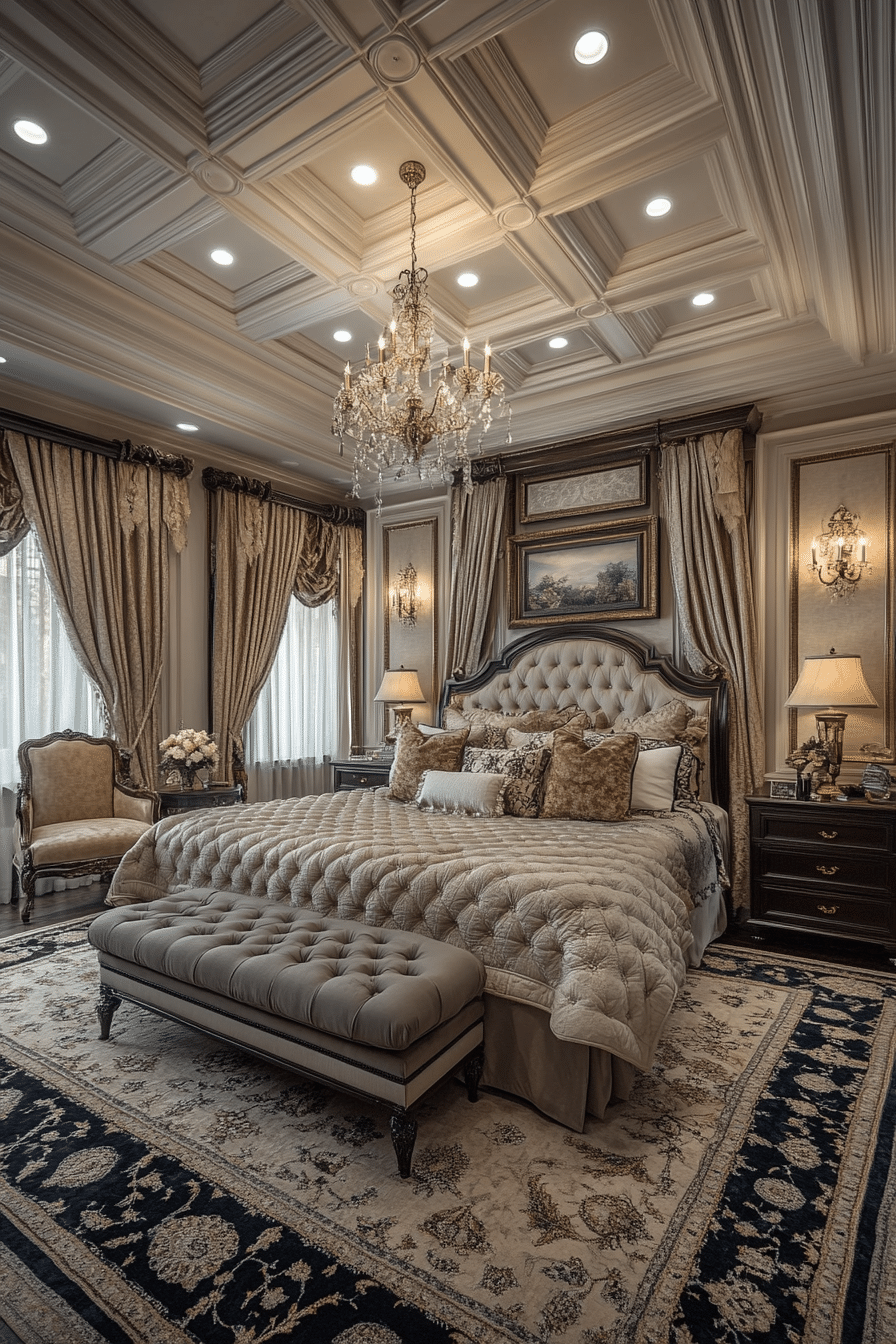 Luxury bedroom master
