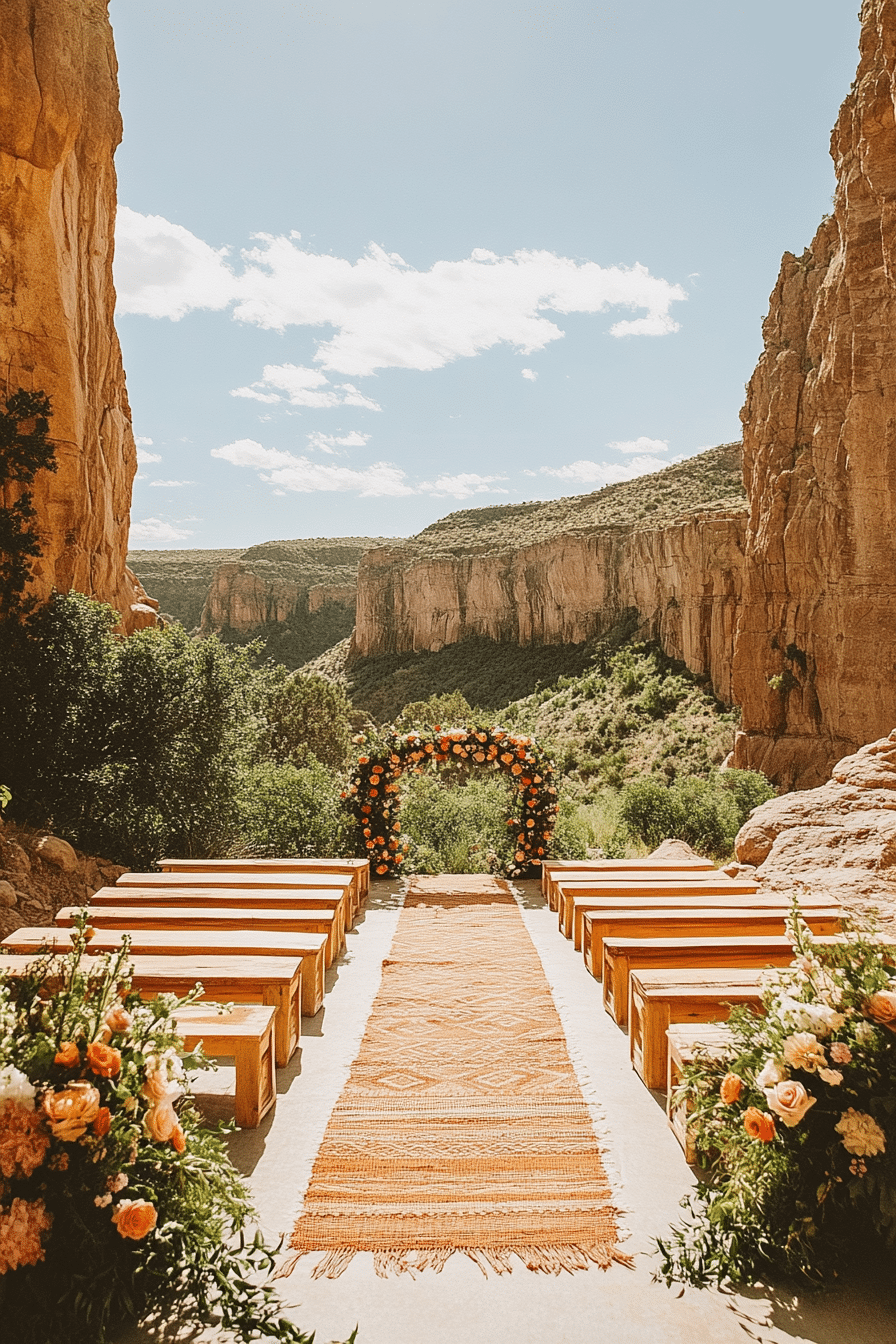 boho rustic wedding decor