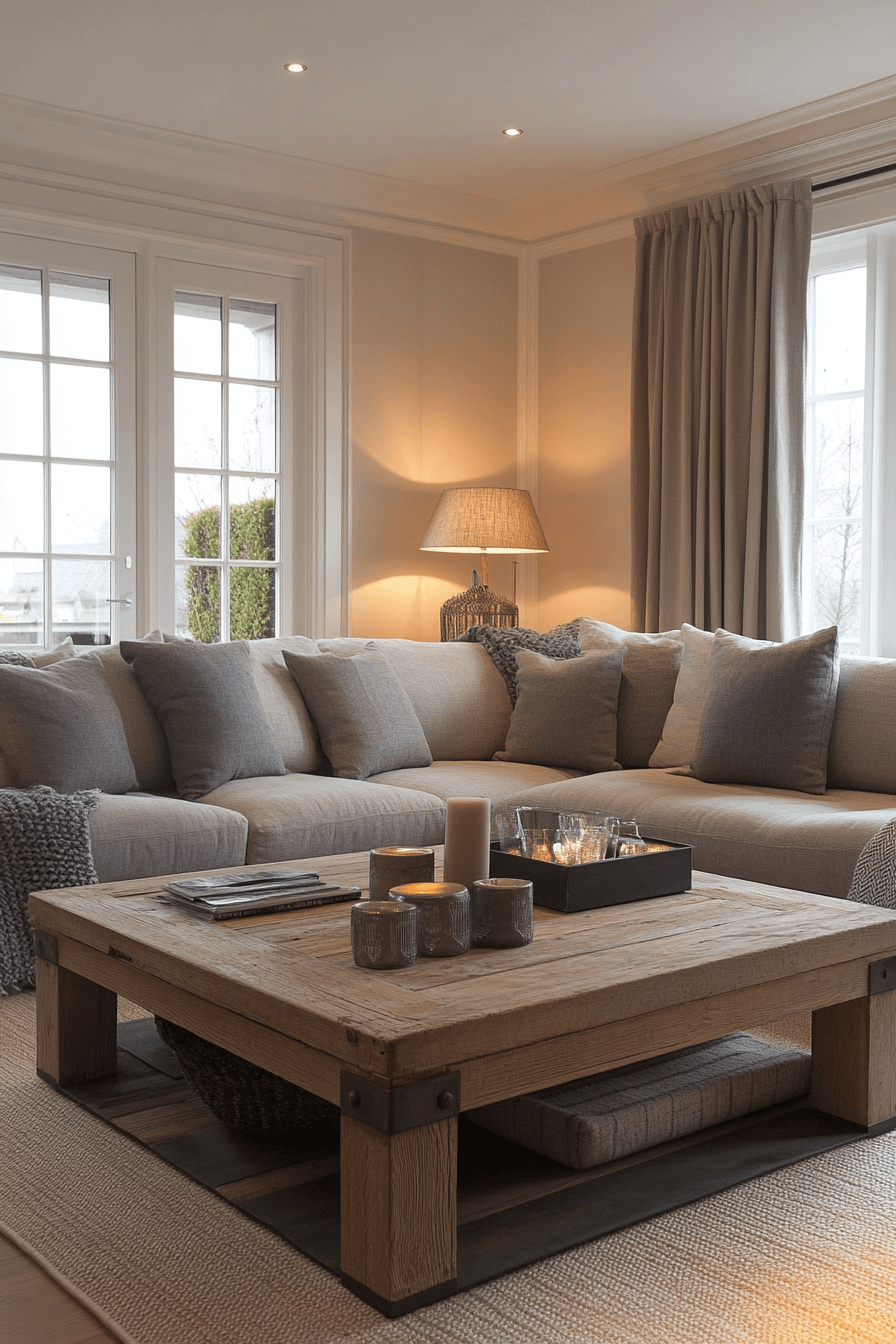 french provincial living room