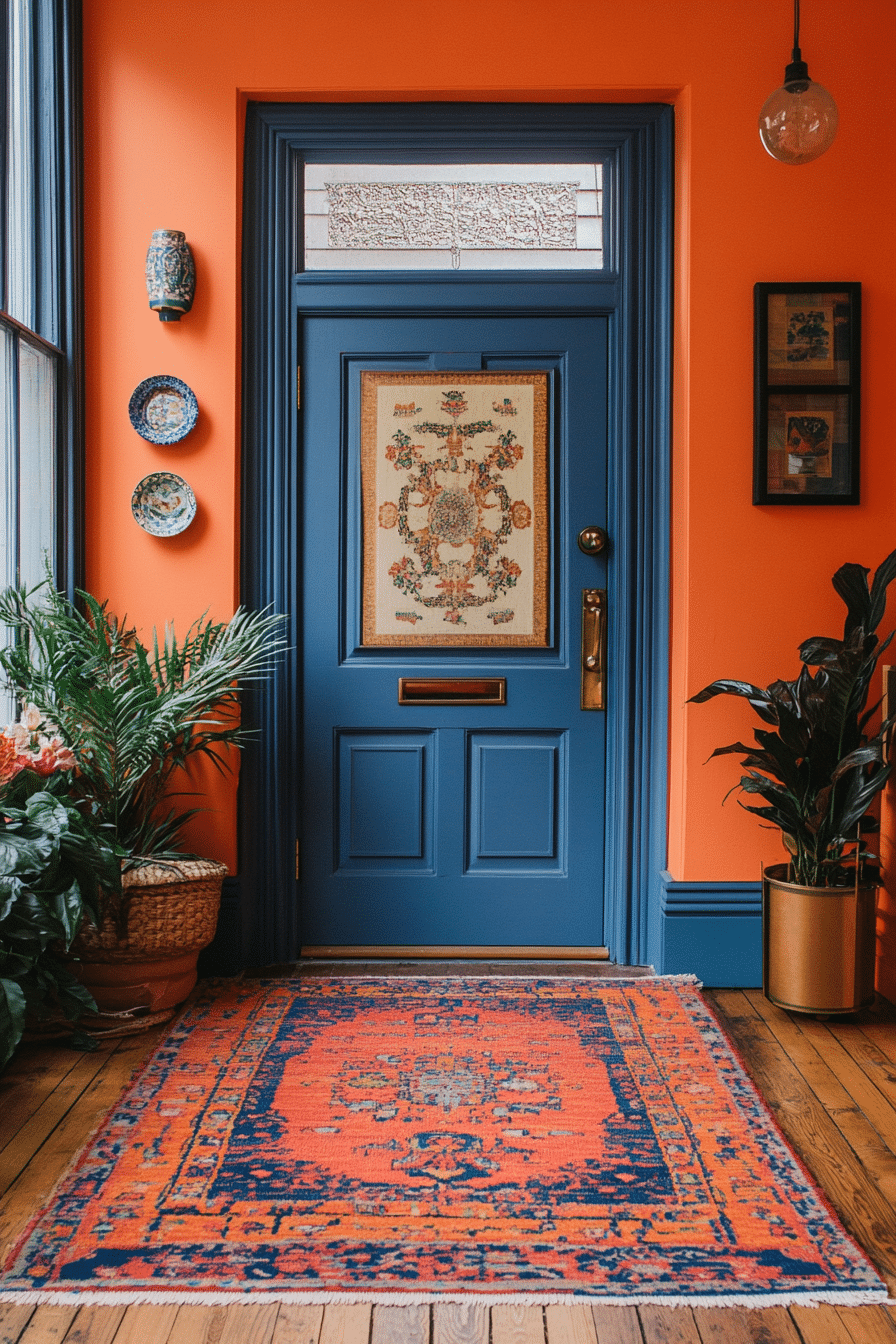 Small apartment entrance