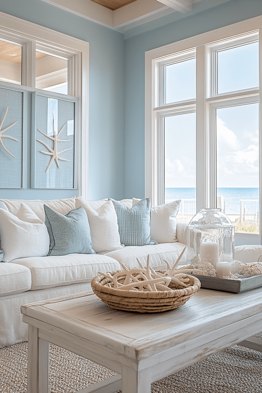 tropical living room