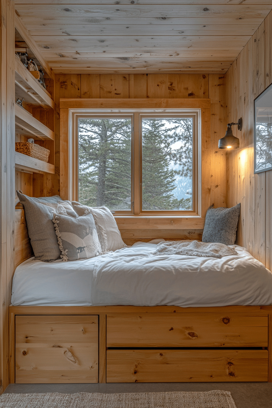 small cabin interiors
