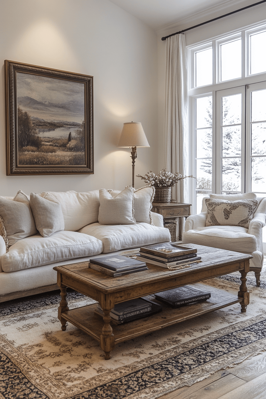 french provincial living room