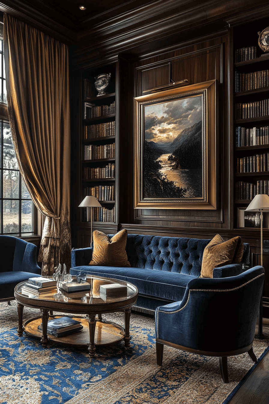 29 Moody Vintage Living Room Ideas To Enhance Your Home With Retro ...