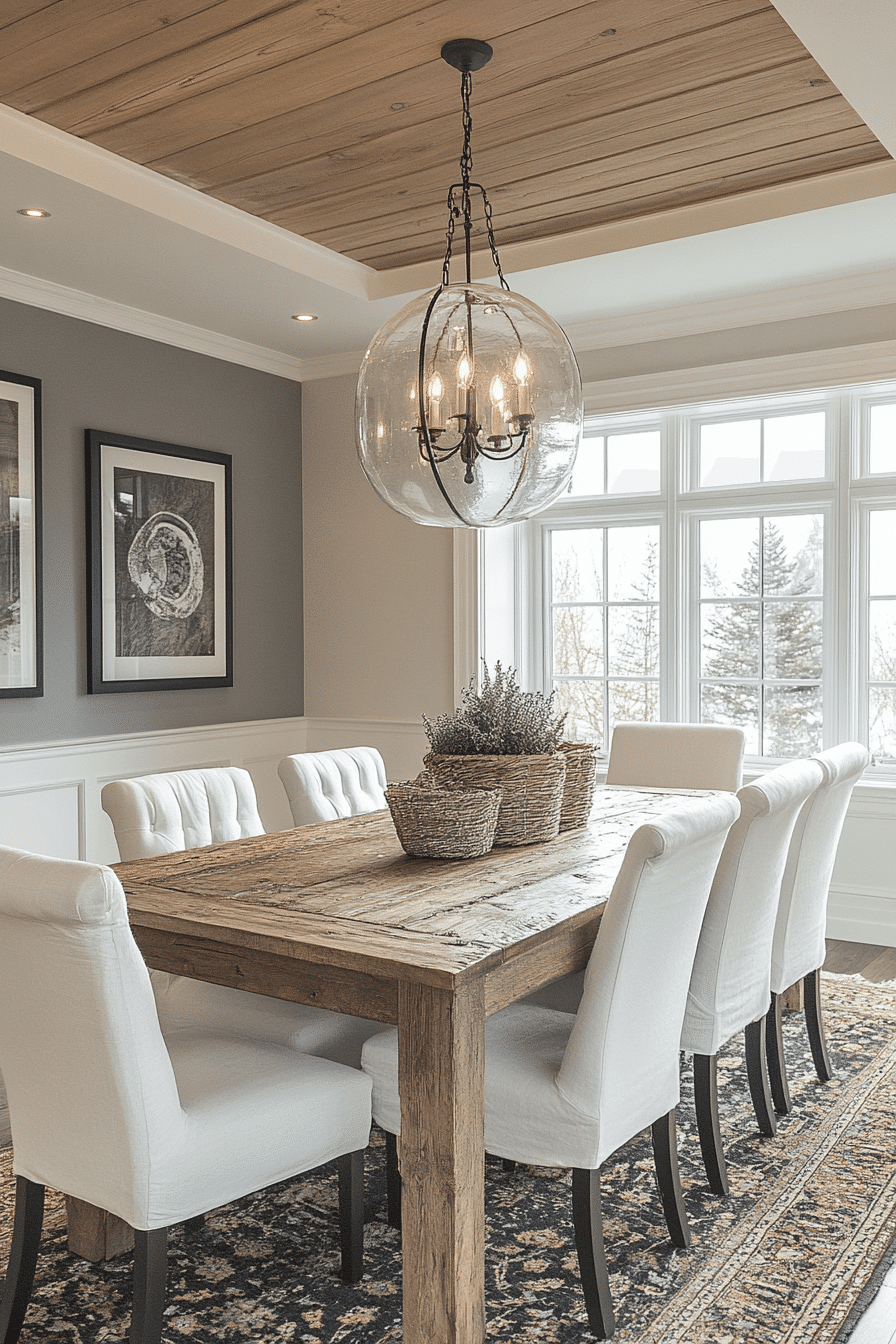 modern vintage interior