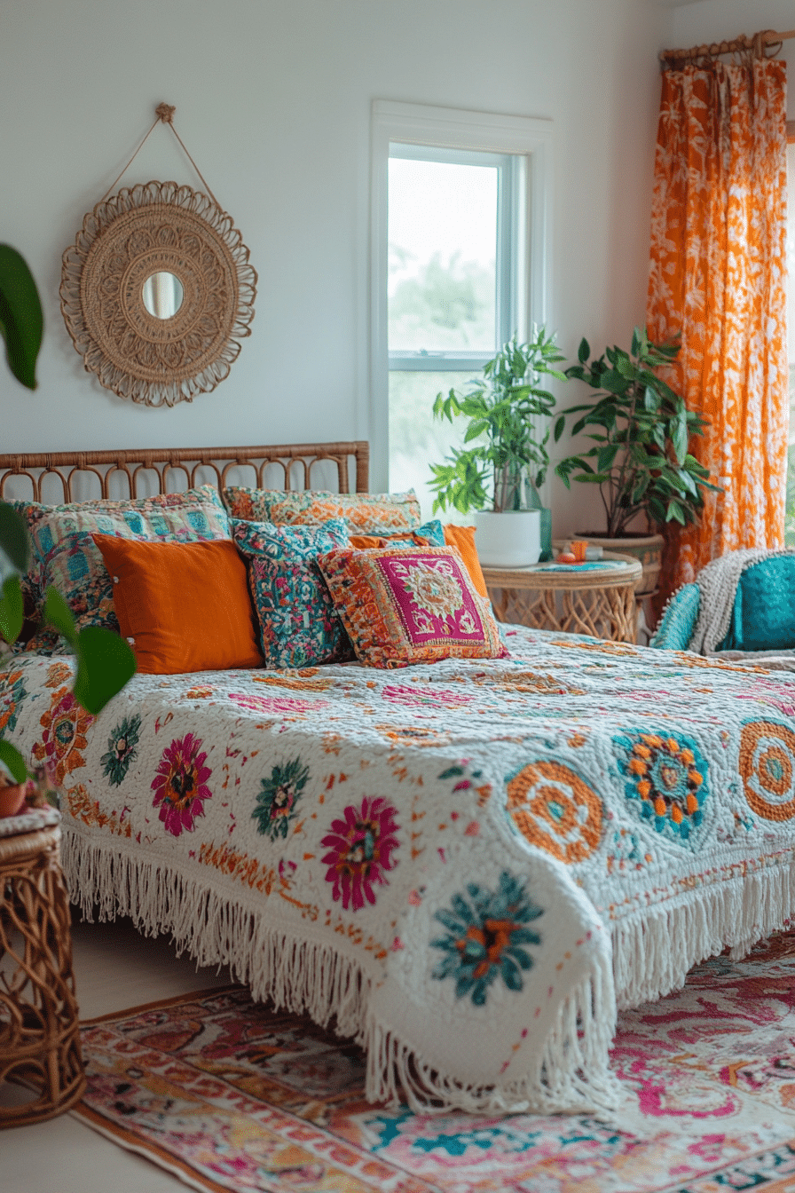 spring boho home decor ideas