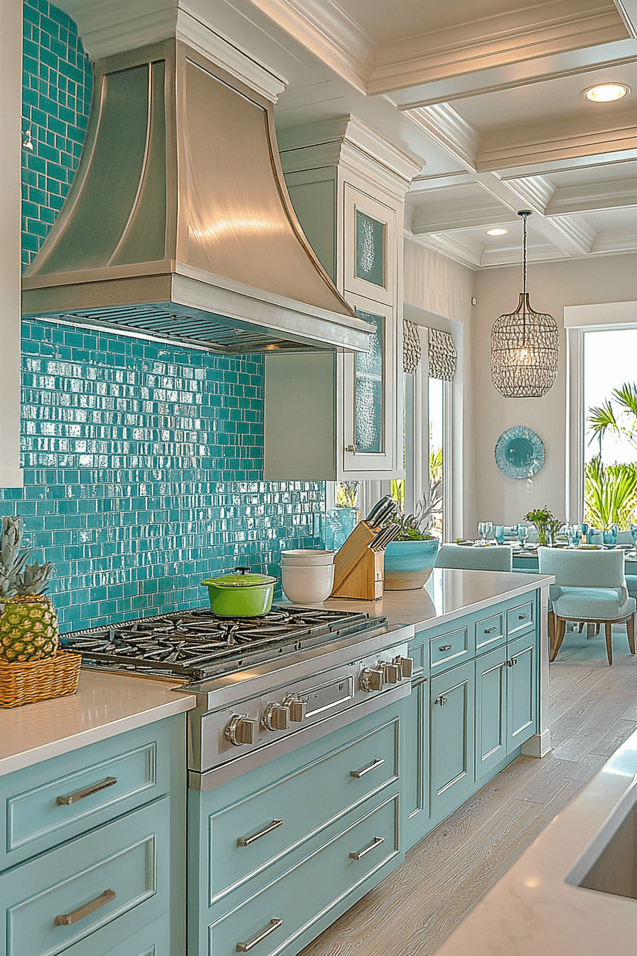 tropical kitchen design