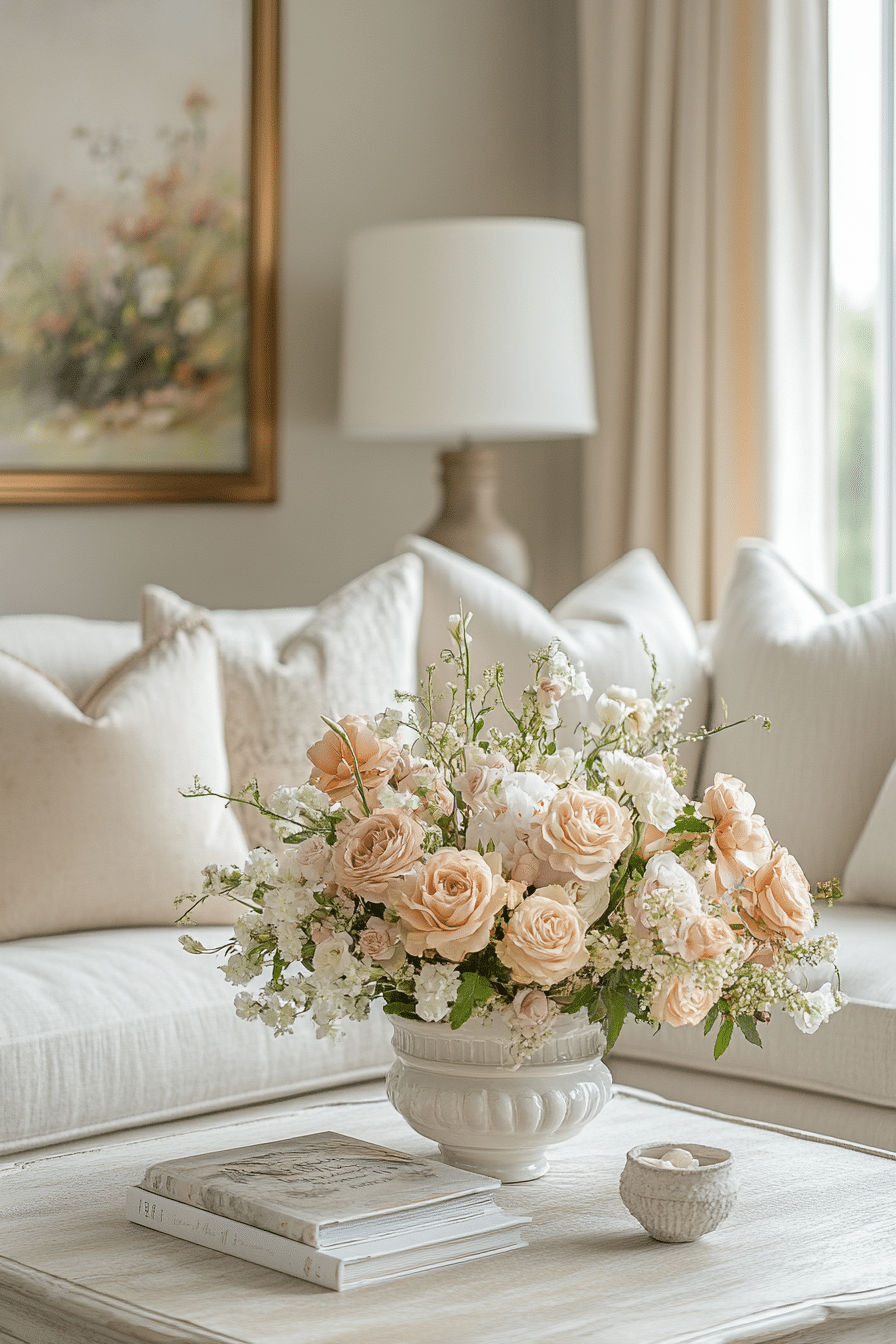 neutral spring home decor ideas