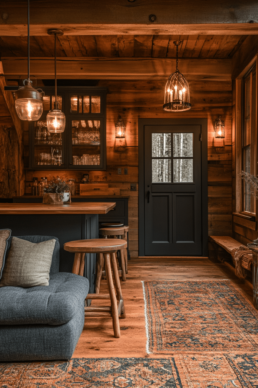 small cabin interiors