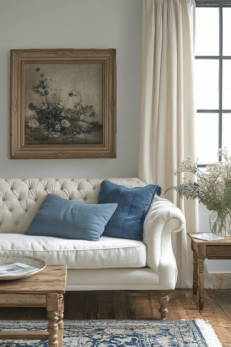 french provincial living room