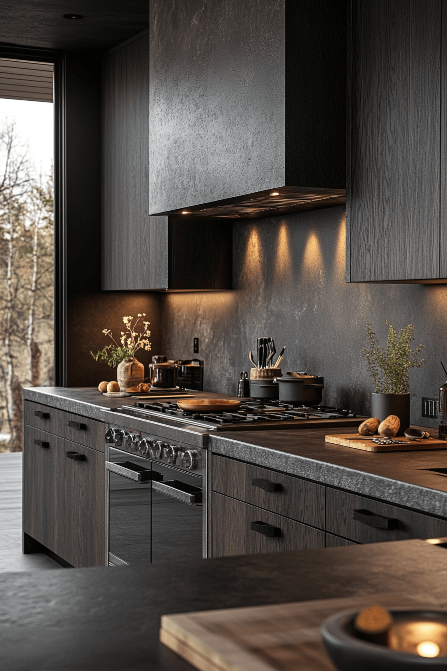 29 Dark and Moody Kitchen Ideas for a Modern Twist on Classic Elegance 25 dark and moody kitchen