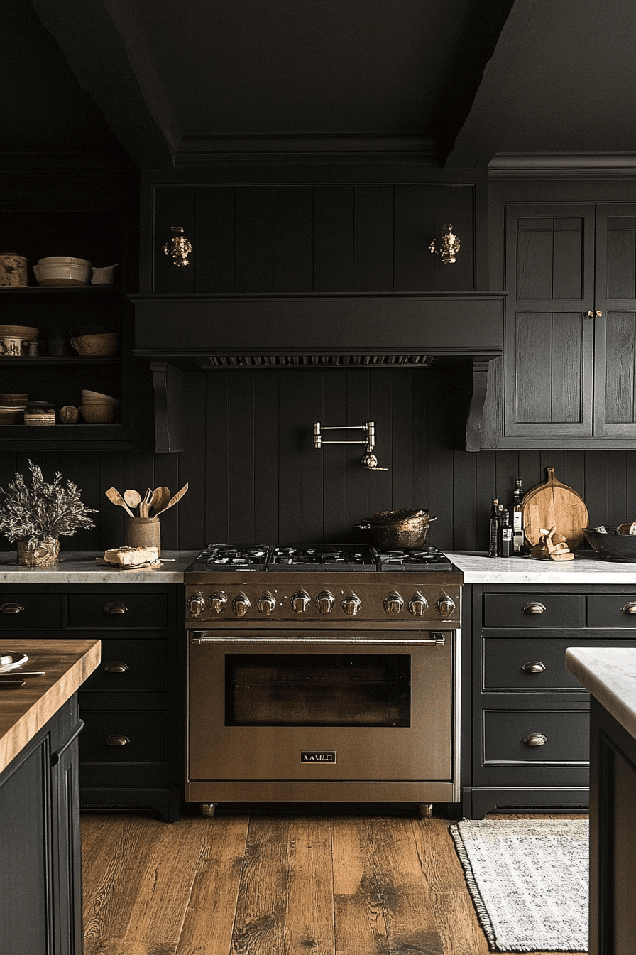 moody cottage kitchen