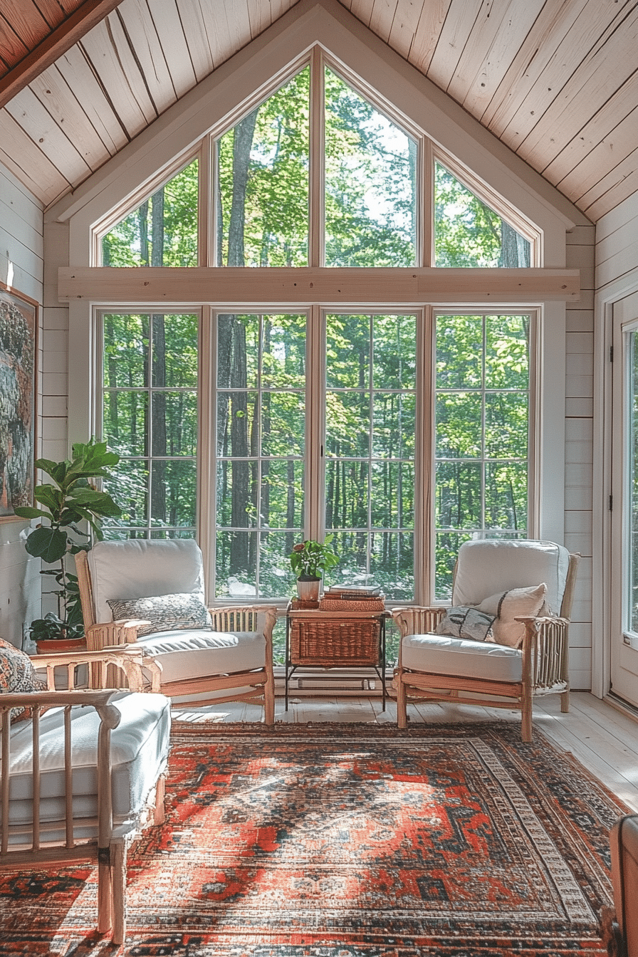 small cabin interiors