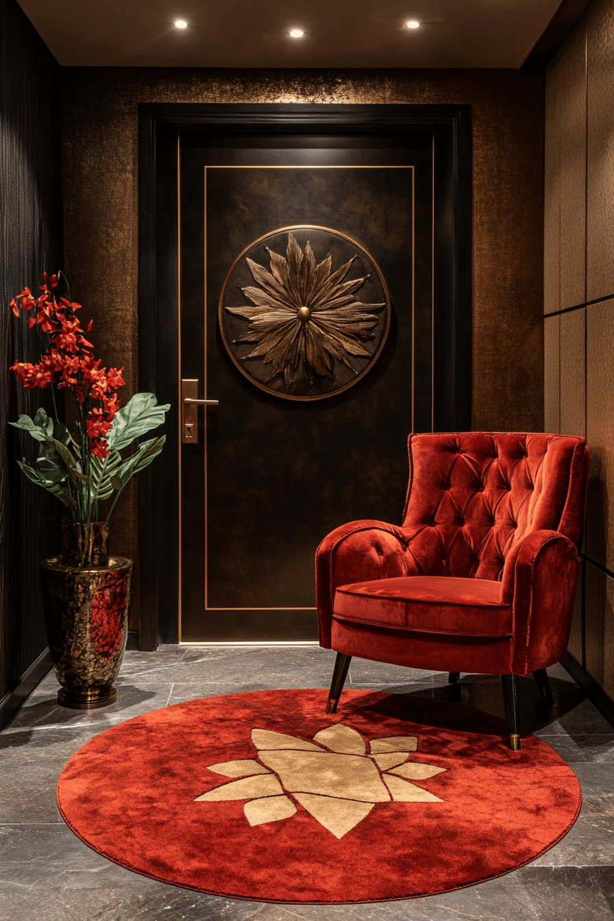 Small apartment entrance