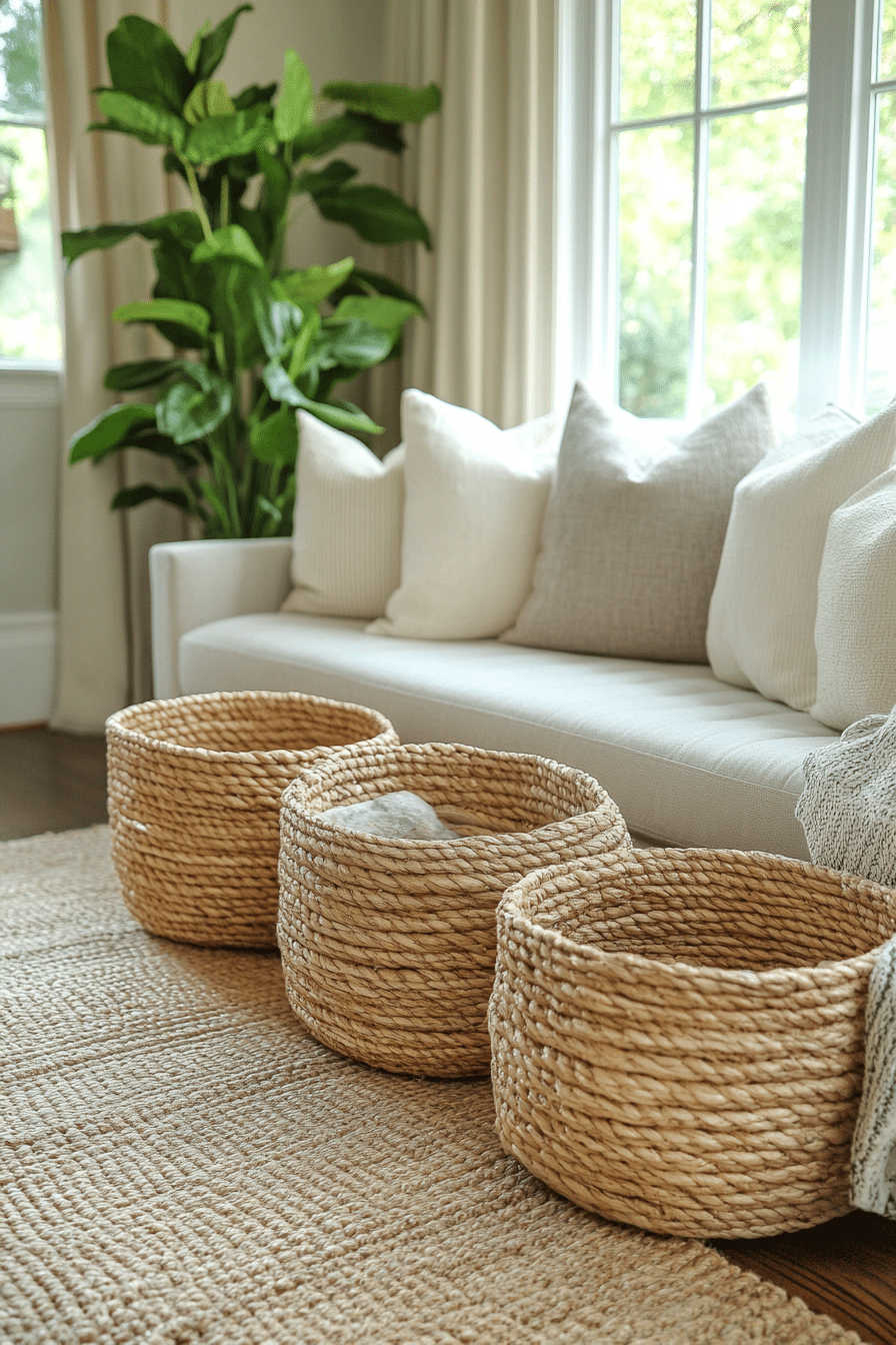 neutral spring home decor ideas