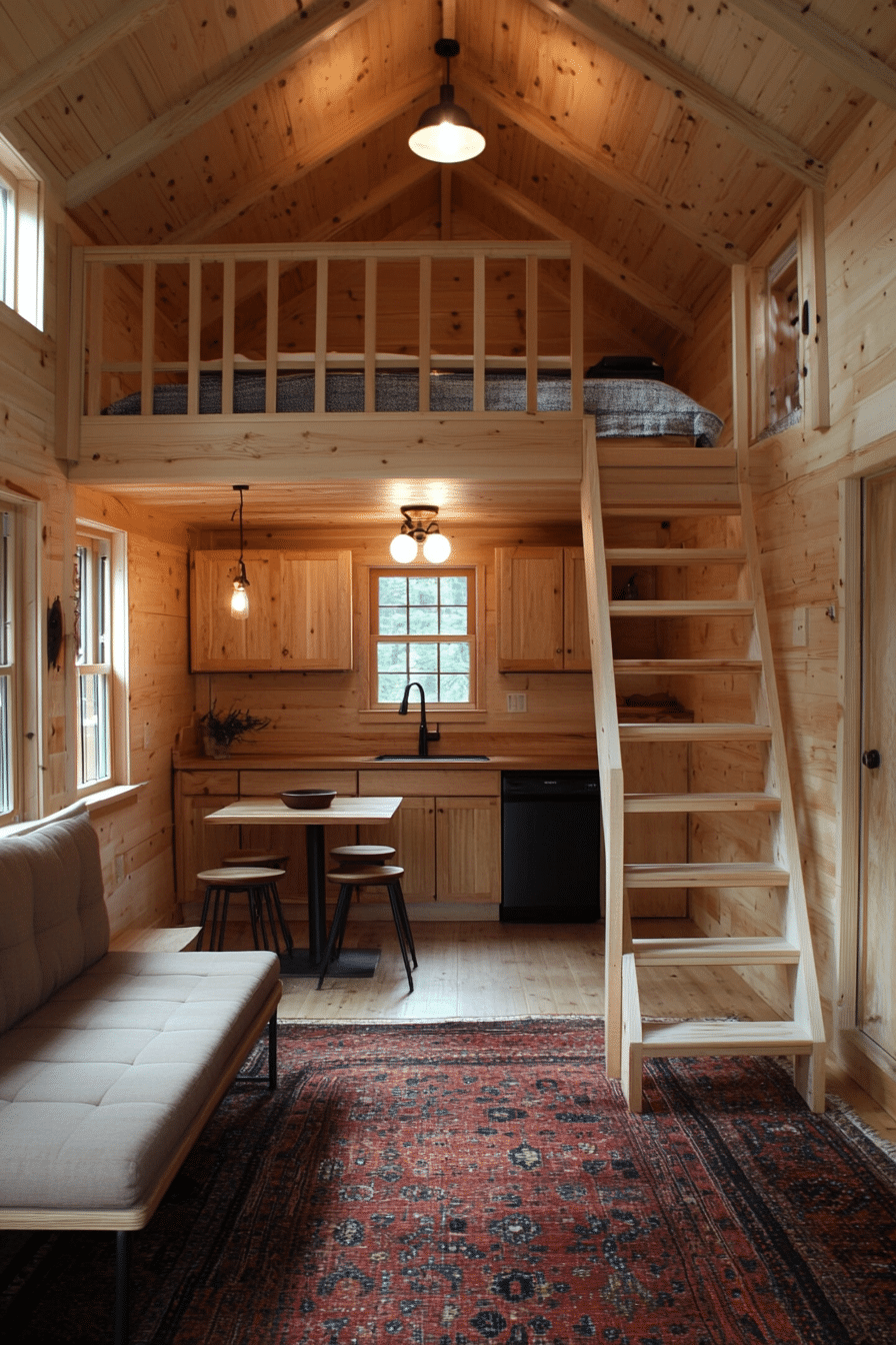 small cabin interiors