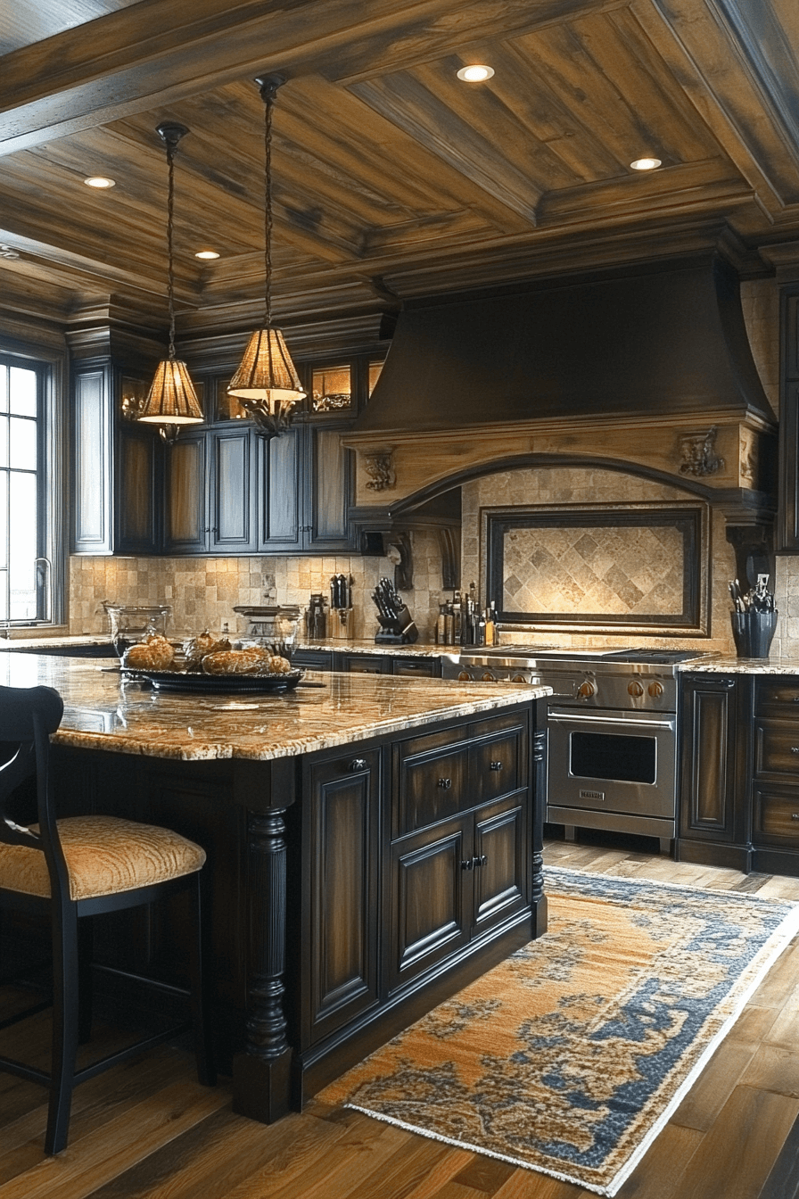 french provincial kitchen