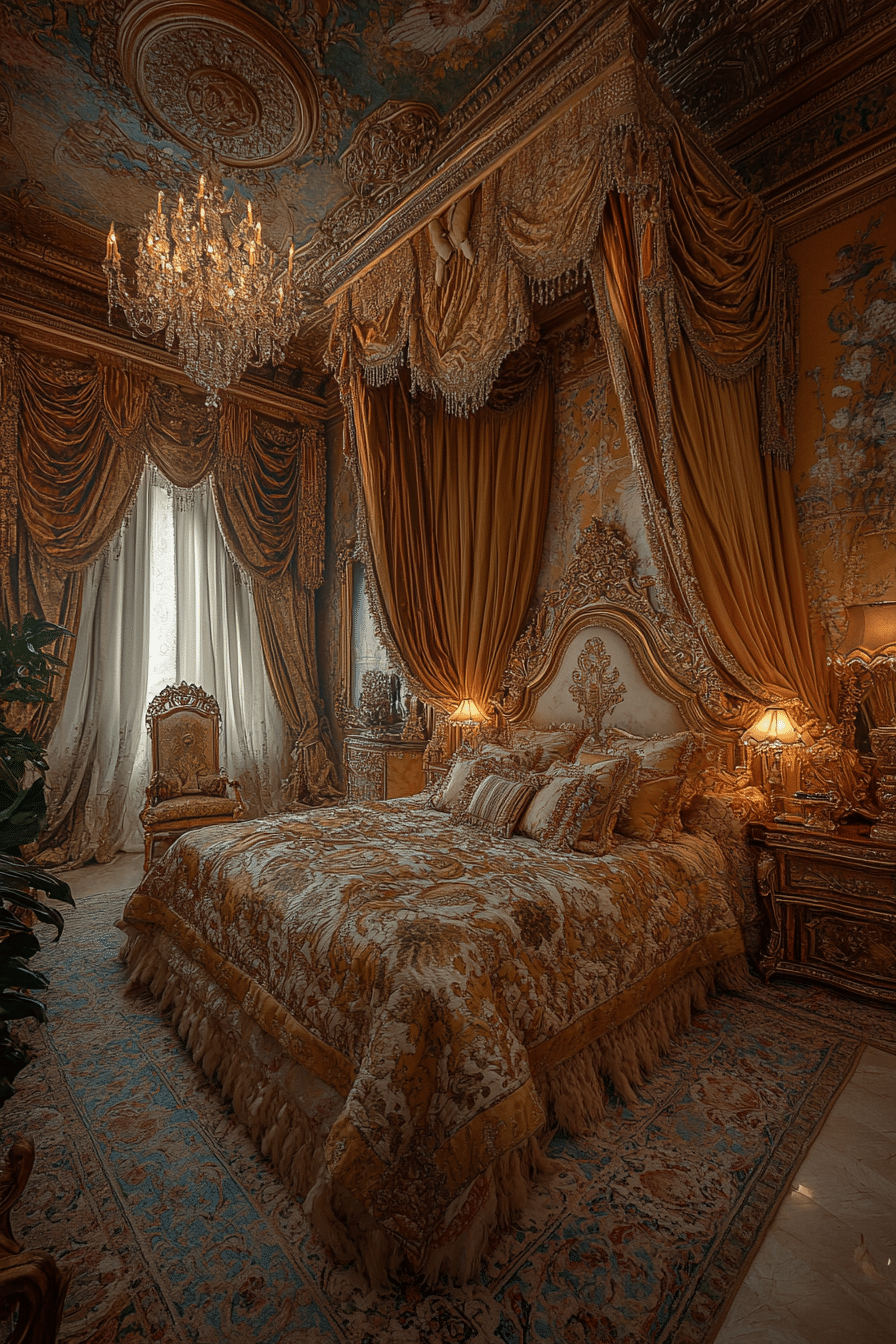 Luxury bedroom master