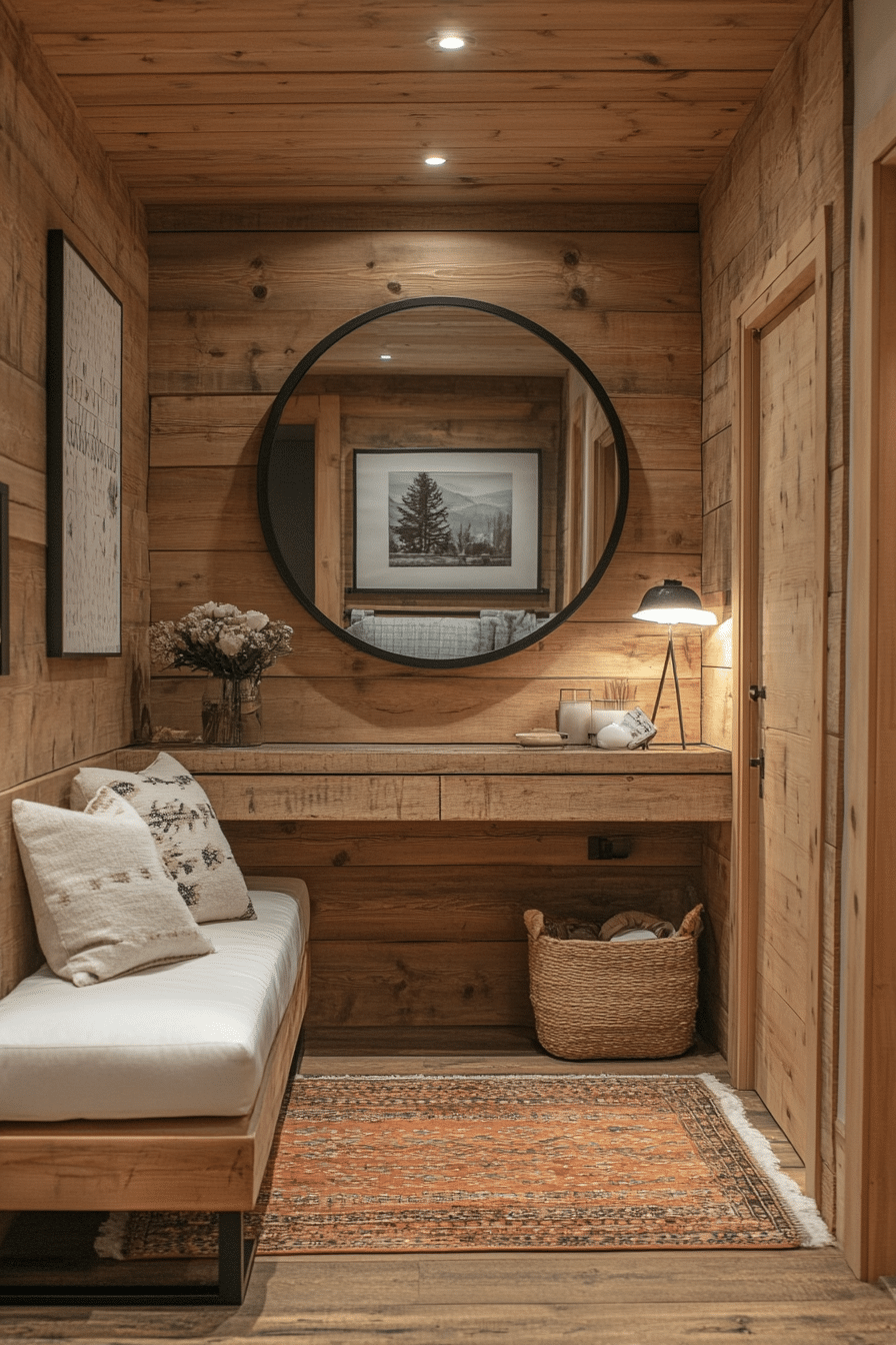 small cabin interiors