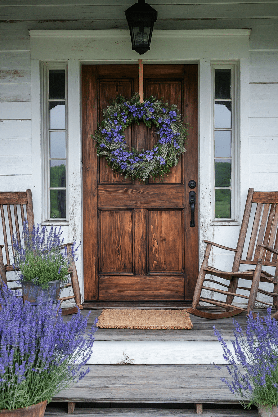 rustic spring home decor ideas