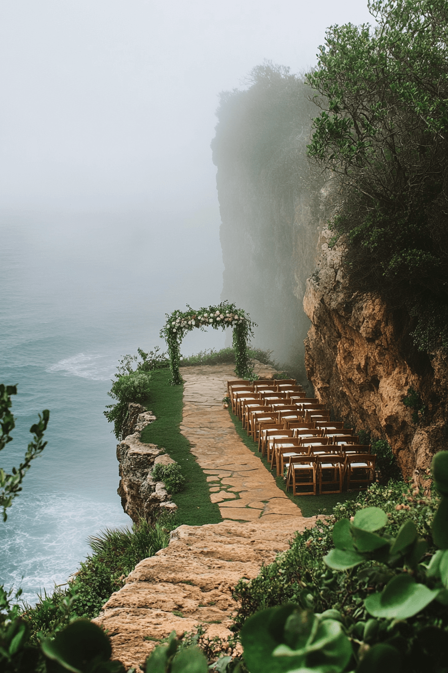 moody romantic wedding decor