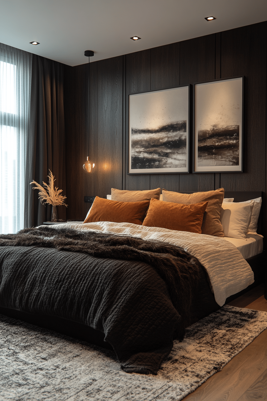 Luxury bedroom master