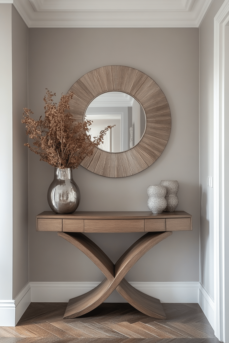 Small apartment entrance